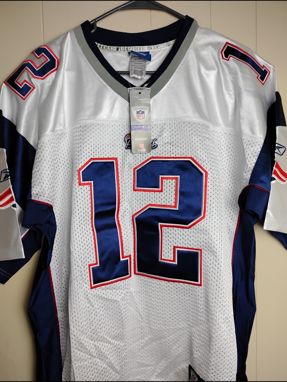New England Patriots #12 Tom Brady Reebok NFL Jersey Stitched NWT